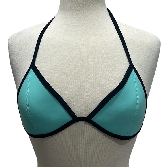 Triangl Blue Bikini Top Size M - Picture 1 of 4